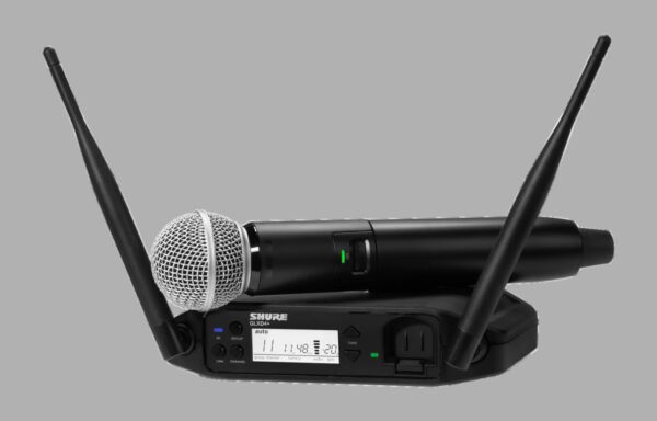 Micro HF SHURE GLXD24+ SM58
