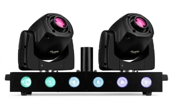 Lyres + Par tout en un BEAMZ FUZE TWIN BAR SPOT+strobe+wash