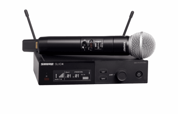 Location SHURE slx sm58